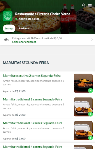 Android application Cheiro verde Barreiros screenshort