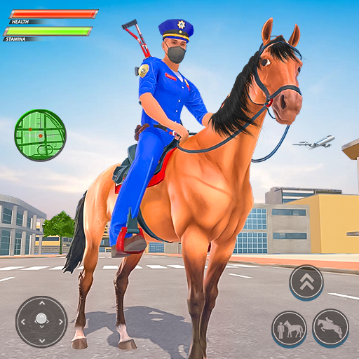 US Police Horse Crime Shooting logo