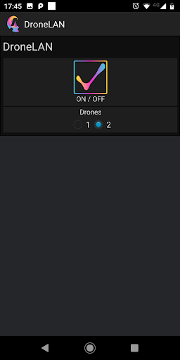 Android application DroneLAN screenshort