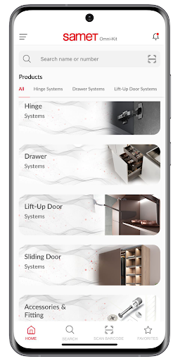 Android application Samet Omni-Kit screenshort