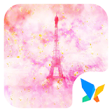 Love in Eiffel 91 Launcher Theme icon