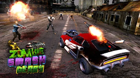 Zombie Smash Derby Car