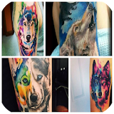 Tatuajes Diseños de Lobos icon