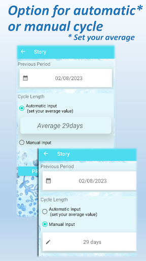Story: Period App Screen 2
