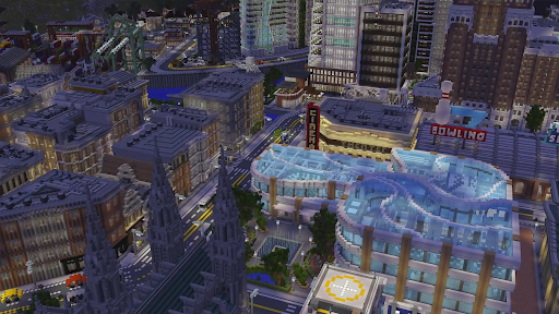 City Maps for Minecraft PE Mod