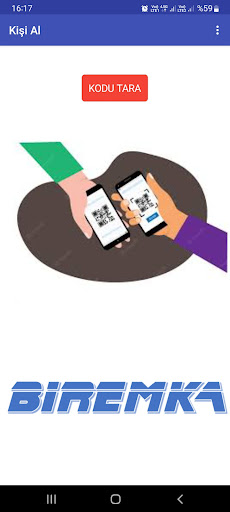 Kişi Gönder/Al ( QR Code ) Screen 2