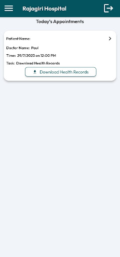 Noscura Partner App Screen 3