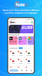 Pocket TV APK Download Latest Version For Android FUNMODAPK COM