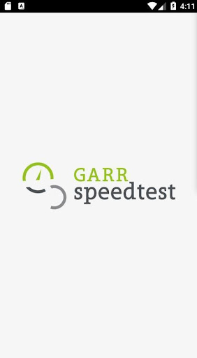 Android application GARR Speedtest screenshort