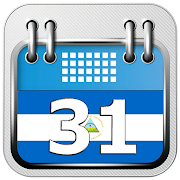 Nicaragua Calendar with Holidays 2020