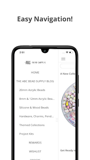 Screenshot of ABC Bead Supply