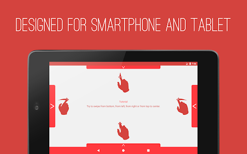 T Swipe Pro Gestures Screenshot