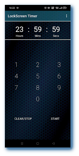 LockScreen Timer with PIN Screen 3