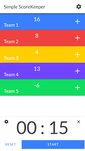 Simple ScoreKeeper Screenshot 3 - AppWisp.com