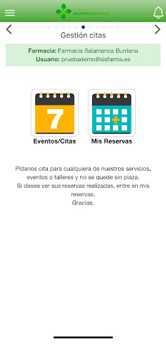 Android application Farmacia Salamanca Burriana screenshort