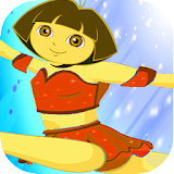 Gymnastics Dora Princess icon