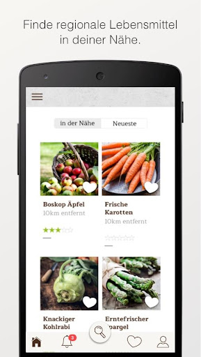 Android application Direkt Regional screenshort