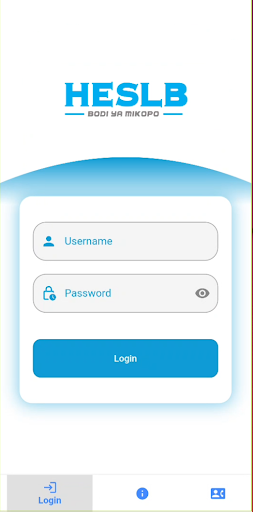 Android application HESLB Tanzania screenshort