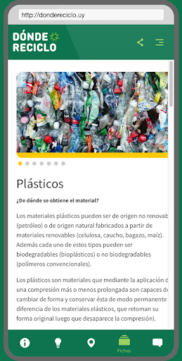 ¿Dónde Reciclo? Screen 3