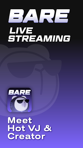 Android application BareLive screenshort