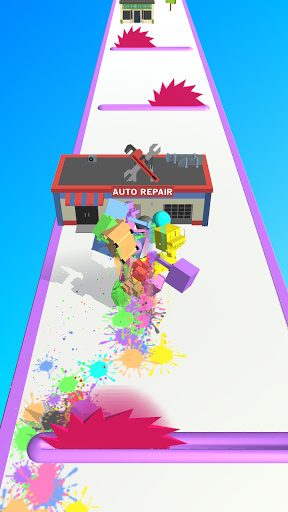 Android application Brush is Rush 3D screenshort