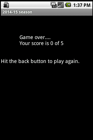 The English Premiership