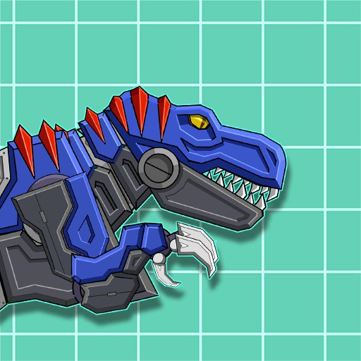 Robot Dino T-Rex Attack  Icon