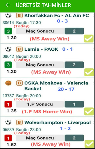 Kazandıran İddaa Tahminleri Screen 3