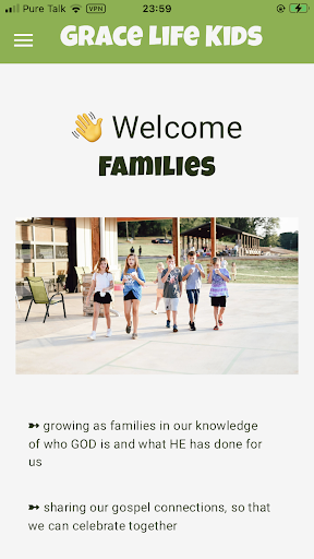 Android application Grace Life Family screenshort