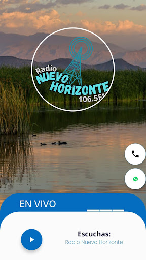 Android application Radio Nuevo Horizonte screenshort