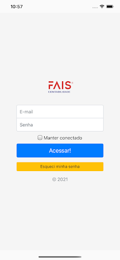 Android application Fais Contabilidade screenshort