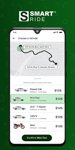 Smart Ride Screen 2