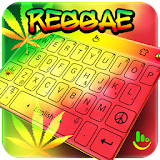 Reggae Cannabis Sativa Keyboard Theme icon