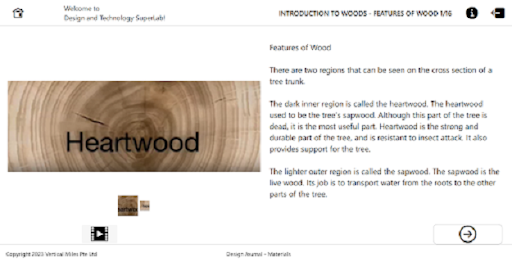 Android application Materials - Wood screenshort