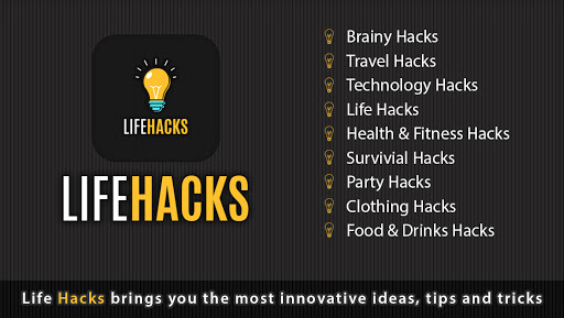 Android application Life Hacks, Real Life Facts screenshort
