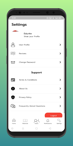 Iraj Education Admin Screen 2