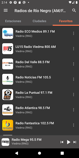 Radios de Río Negro (AM/FM) Screen 3