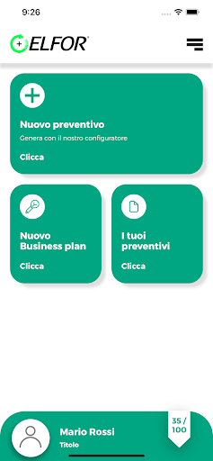 Elfor Configurator Screen 2