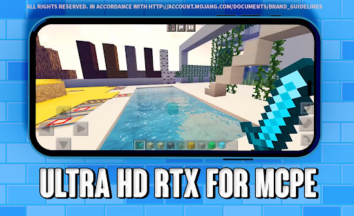 Ultra RTX Mod For Minecraft PE 2k22