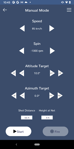 Proton Control Screen 2