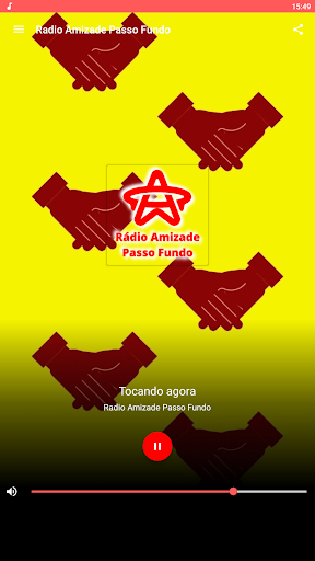 Android application Rádio Amizade Passo Fundo screenshort