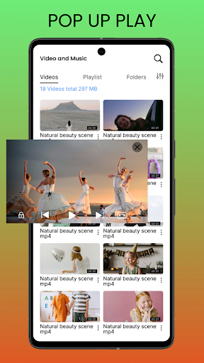 4k Video Player: Media Player Screen 3