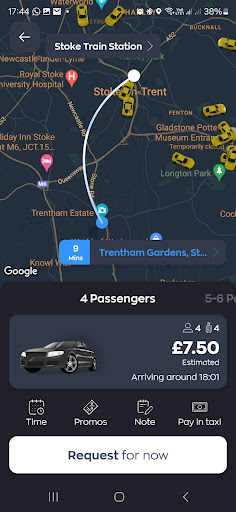 Autocab Taxis Screenshot 4 - AppWisp.com
