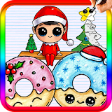 How to Draw Christmas Holiday Characters icon