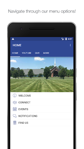 Android application New Covenant Church Lewes screenshort