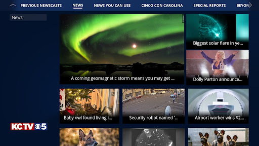 Screenshot of KCTV5 News - Kansas City