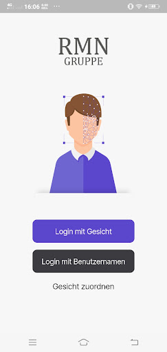 Android application RMN Zeiterfassung screenshort