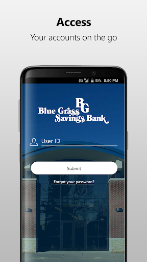 Android application Blue Grass Savings Bank Mobile screenshort