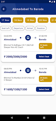 Shree Chamunda Travels Agency Screen 3