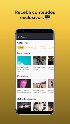Android application Igreja Evangélica Manaim screenshort